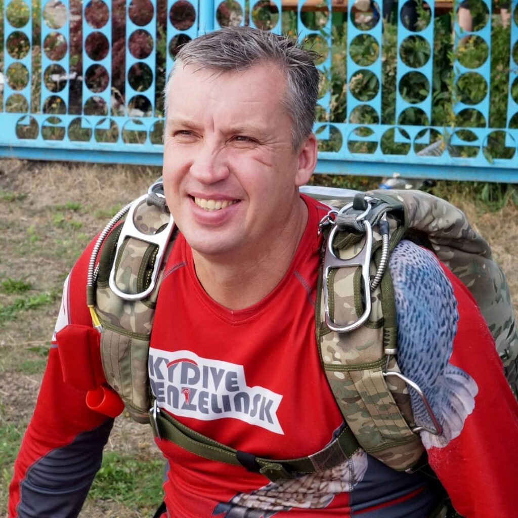 Кузенко Сергей Александрович, старший тандем-инструктор в аэроклубе Мензелинск